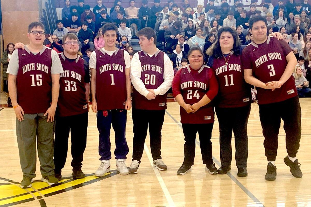 North Shore Central School District held its fourth annual Life Skills basketball game against Locust Valley.