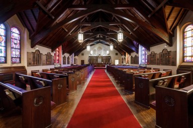 Temple Beth-El's interior