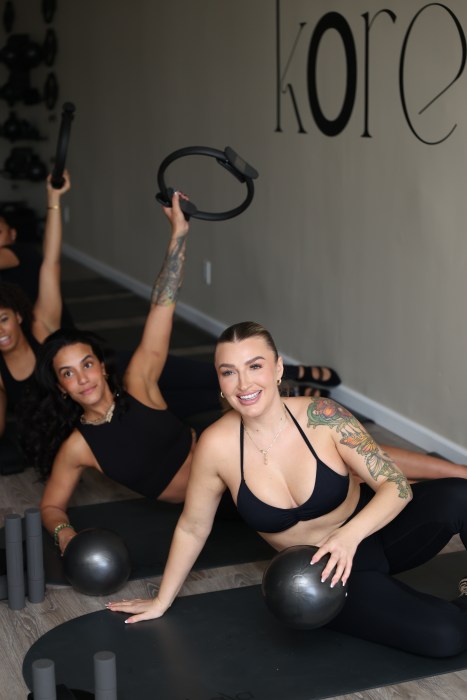 As Hardwick's pilates parties boomed, she decided to open her own studio, KŌRE.