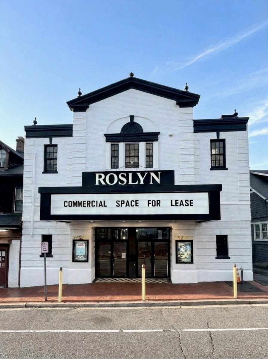 Roslyn Cinema is being transformed into a single occupant retail space.