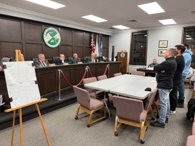 Three owners of a new hookah lounge received a special use permit from the Village of Farmingdale.