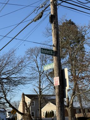 A Roosevelt man was sentenced to up to life in prison after murdering his ex girlfriend with their child present in Hempstead.