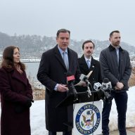 U.S. Rep. Tom Suozzi and environmental leaders called out the federal governments recent deregulatory actions.
