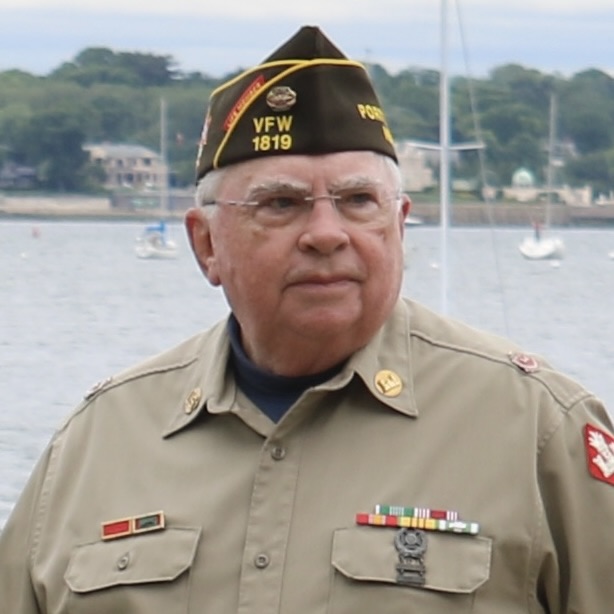 Commander Robert Freeland, recipient of the Tribute and Honor Foundation’s Volunteer Award.