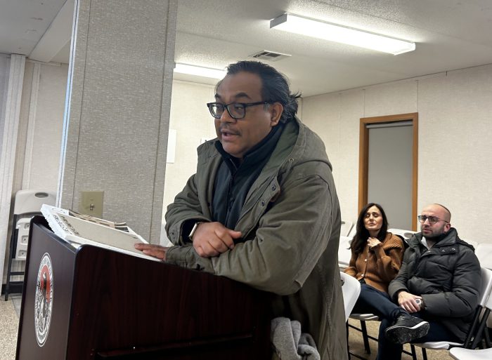 Genaro Urueta, architect for 733 Middle Neck Road apartment complex