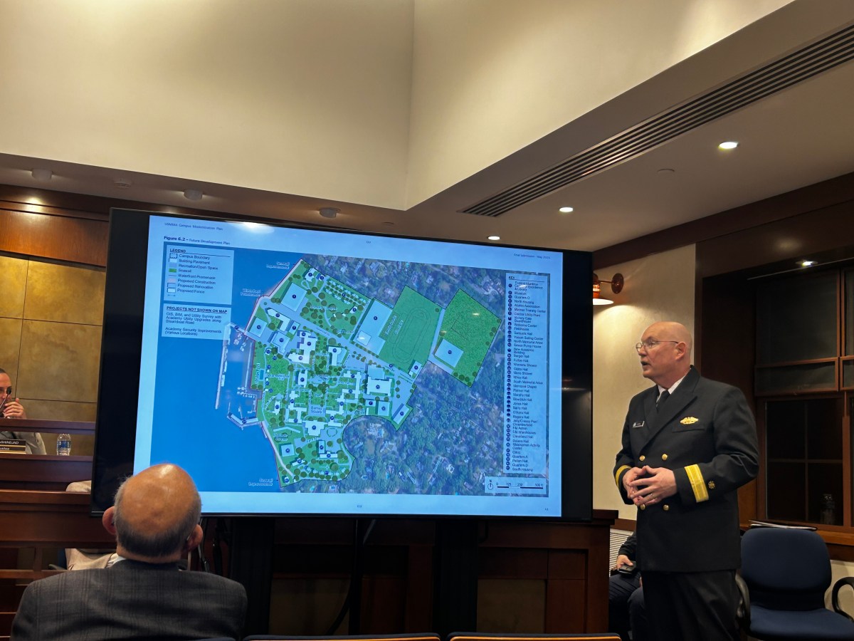 United States Merchant Marine Academy present $1.02 billion campus modernization plan