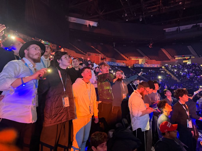 The teens and families were separated by gender, with gender based competitions. 