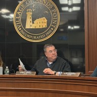 Village of Sands Point Board of Trustees, Sloane Ackerman, Mayor Peter Forman and Deputy Mayor Elena Karabatos voted during this February meeting to approve a name change and renovations to the Village Club of Sands Point's restaurant, The Village Grille.