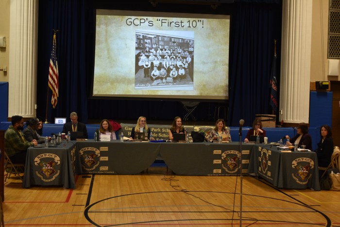 The New Hyde Park-Garden City Park held preliminary budget talks during its recent meeting.