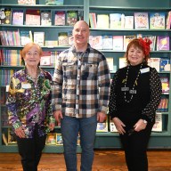 East Northport Rotary Club celebrated Mardi Gras 2026 at Northport Books
