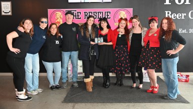 Rescue Vixens hold their February 2026 Brewed to the Rescue fundraising event at Twin Fork Beer Co.