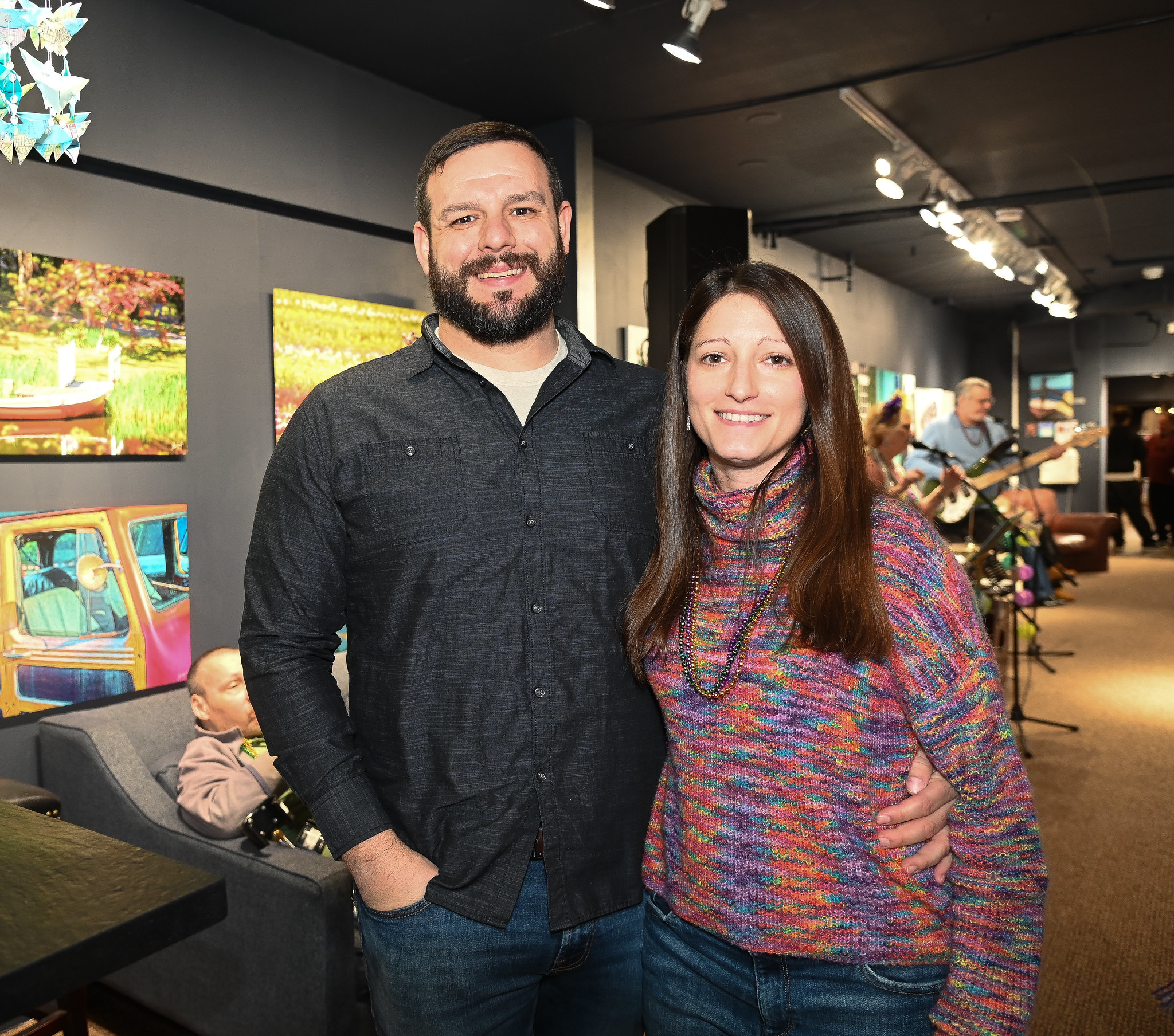 East Northport Rotary Club celebrated Mardi Gras 2026 at Northport Books