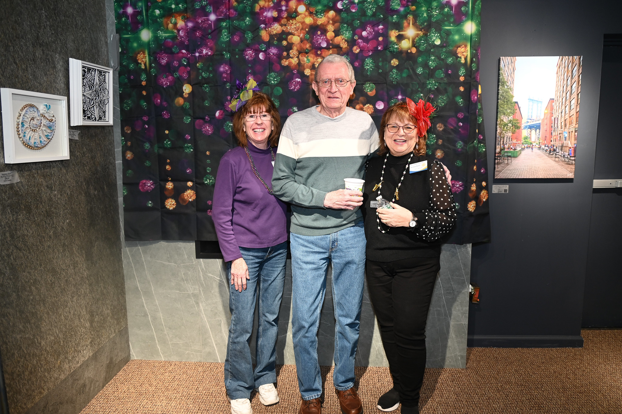 East Northport Rotary Club celebrated Mardi Gras 2026 at Northport Books