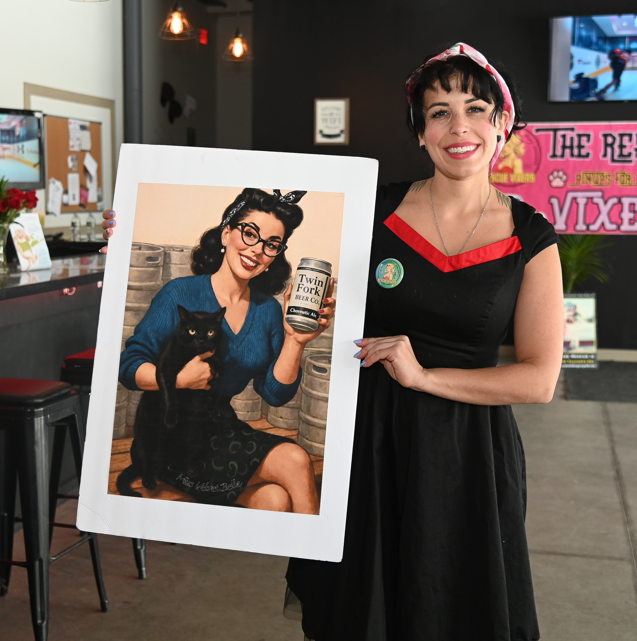 Rescue Vixens hold their February 2026 Brewed to the Rescue fundraising event at Twin Fork Beer Co.