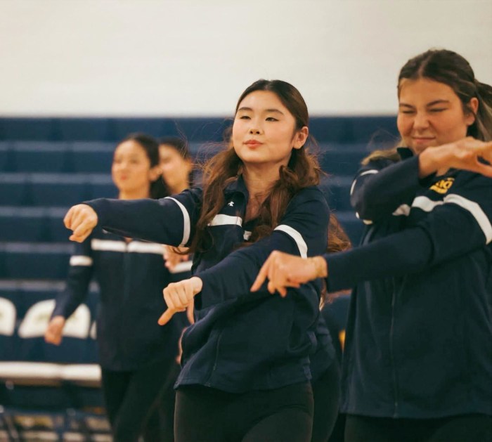 The Jericho Jayettes varsity dance team gave a well-regarded performance for Senior Night.