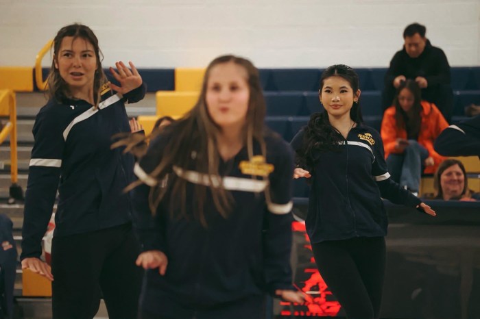 The Jericho Jayettes varsity dance team gave a special performance for Senior Night.