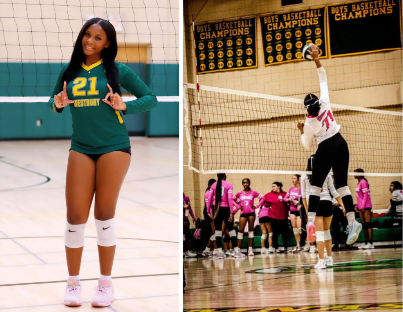 Westbury volleyball player Nevaeh Moody earned a spot in the 2025 Nassau County All-star game.