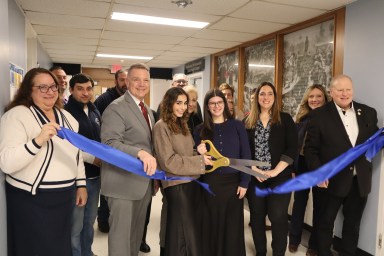The Plainview-Old Bethpage Central School District celebrated the reopening of its newly renovated Holocaust & Genocide Education Center.