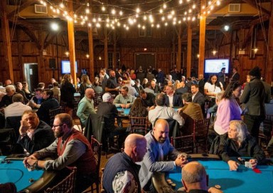 The 7th annual Poker for a Purpose fundraiser was held at The Barn at Old Bethpage Village Restoration last February.