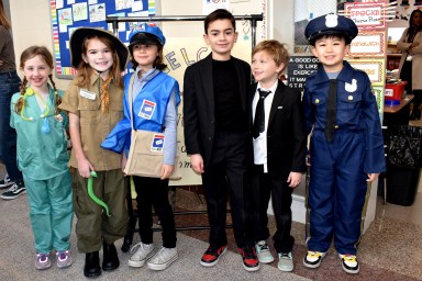 Sea Cliff Elementary students built their own mini towns with specific jobs.