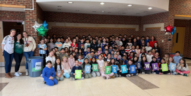 Munsey Park students at SOUP'er Bowl can drive
