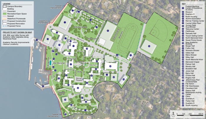 United States Merchant Marine Academy campus modernization plan