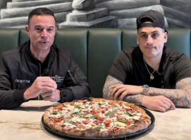 Anthony Laurino, Li Pizza Strong co-founder owner of Phil's Pizza in Syosset, will participate in the fundraiser with Rob Cervoni, owner of Taglio's Pizza.