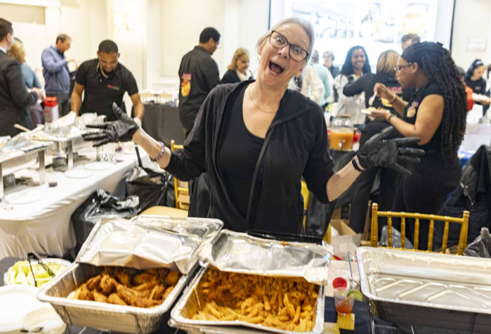 The event showcases chefs from around the area.