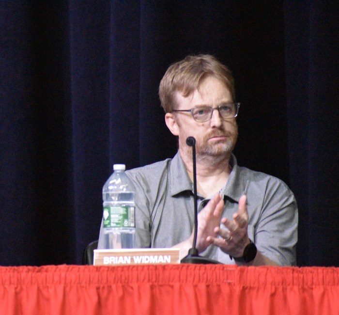 Trustee Brian Widman dissented in a vote about election polling locations, saying the Synergy Building presents accessibility issues.