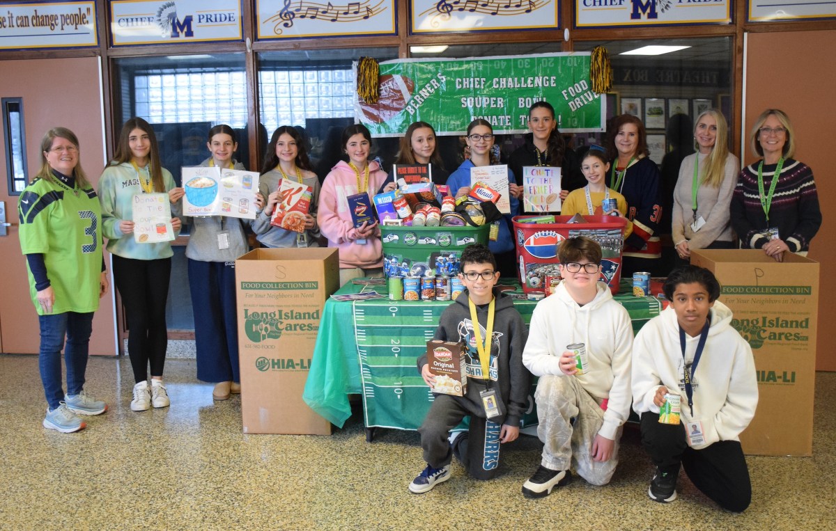 Massapequa school keeps the ball moving in the fight against hunger