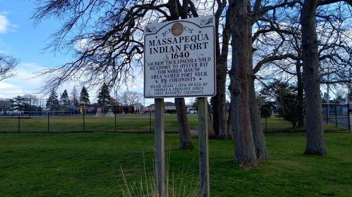 Fort Massapeag has had a distinct history that was widely unknown, according to John DiMarco, the author of 'Hidden in Massapequa: Unearthing Fort Massapeag.'