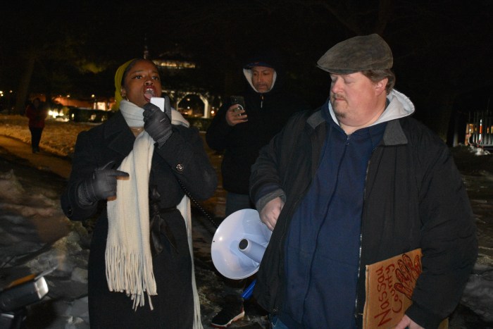 Kiana Bierria-Anderson (L.) is running against U.S. Rep. Laura Gillen in the democratic primary for New York’s 4th congressional district seat.