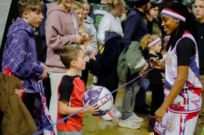 The Harlem Globetrotters are coming to Long Island's Nassau Coliseum on Feb. 21, 2026 for their 100th anniversary tour