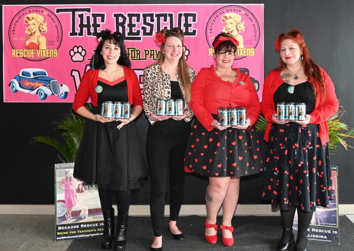 Rescue Vixens hold their February 2026 Brewed to the Rescue fundraising event at Twin Fork Beer Co.