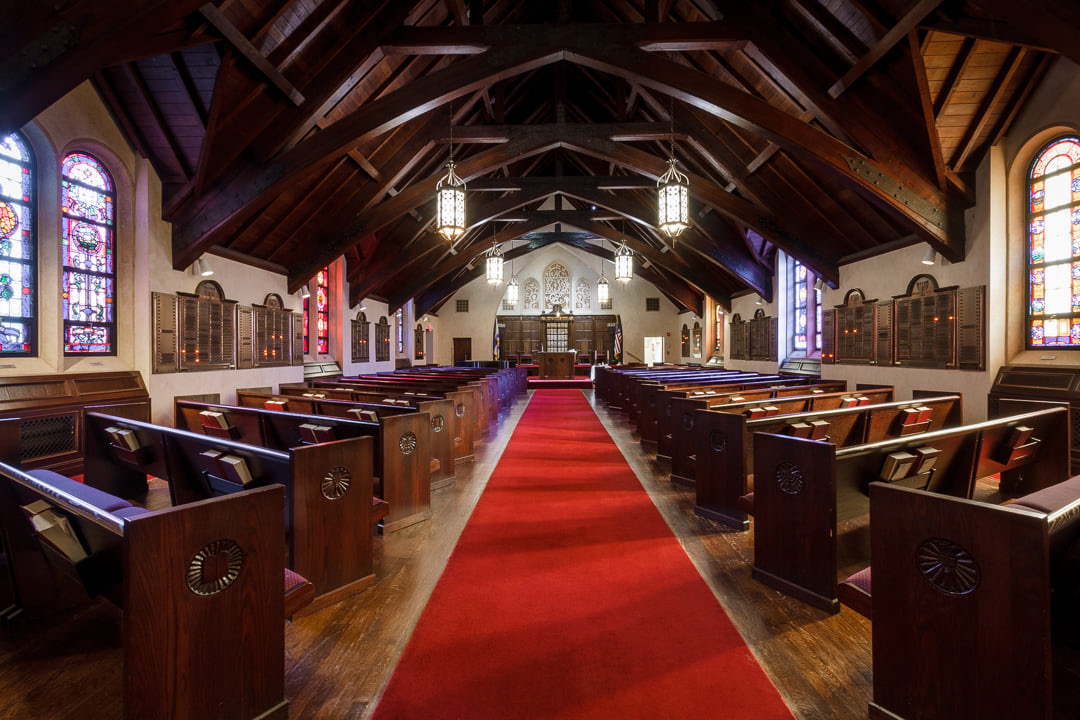 Temple Beth-El's interior