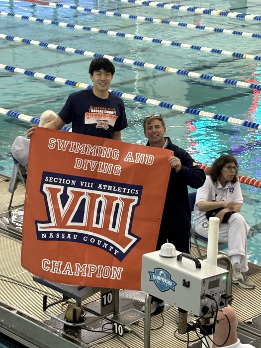 Andrew Koek and Coach Matthew McGrane