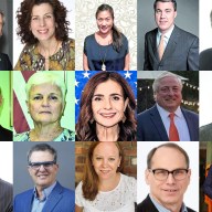 Top, L to R: Peter Kulka, Patricia O’Neill, Regina Im, Gregory Licalzi, Kenneth C. Riscica. Middle L to R: Eric Carlson, Mary Hauck, Kristina Lobosco, Rich Dunphy, Robert Broderick. Bottom L to R: James Corcoran, Randall Rosenbaum, Claire Dorfman, Gary Lewandowski, A.J. Smith.