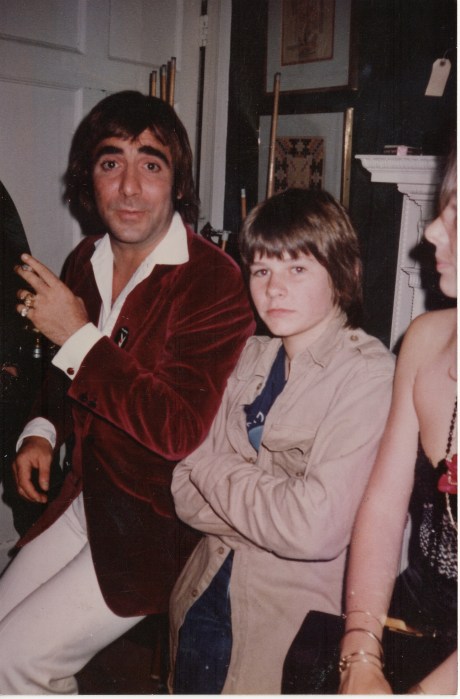 Zak Starkey and drumming legend Keith Moon, his godfather.