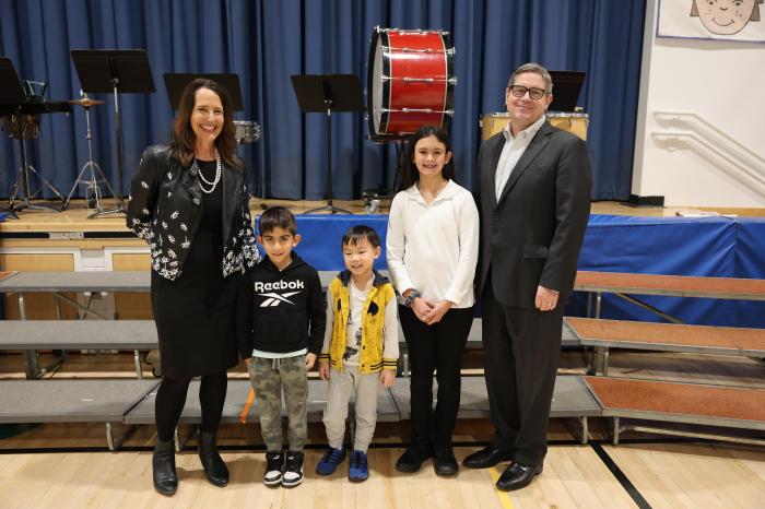 Daly Elementary School students selected to participate in the Art Supervisors Association All-County Art Exhibition.