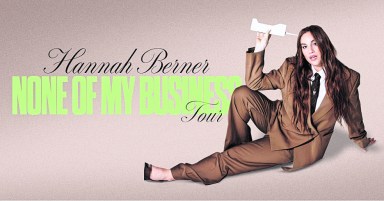 Things to do on Long Island this weekend include a comedy show by Hannah Berner.