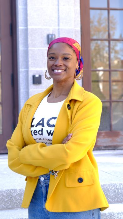 Kiana Bierra-Anderson, 32, was born in Baldwin and now lives in Hempstead.