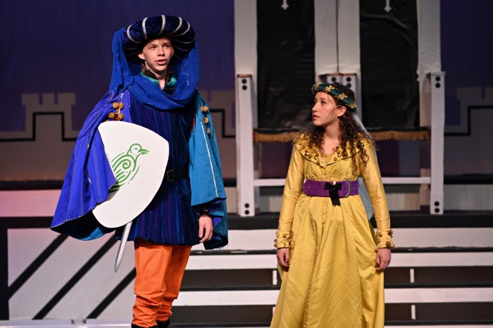 Students performed 'Once Upon a Mattress.'