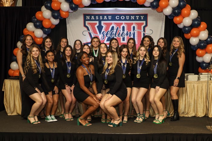 The district was honored to celebrate our cheerleading squad at the annual Section VIII banquet.