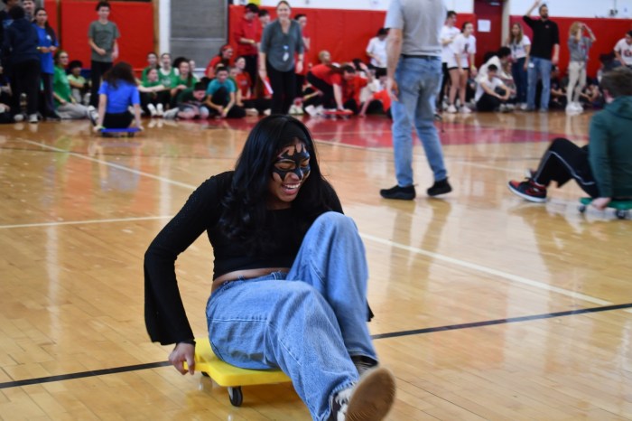 Students represented each grade at the Battle of the Classes.