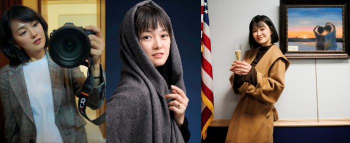 Jericho artist Wen Xin drew inspiration from photography to create new paintings for the “Between Us” exhibit now showing at Jericho Library.