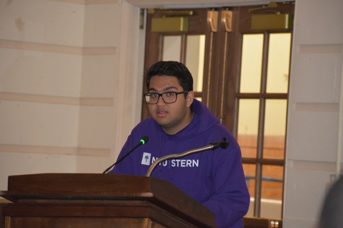Darsh Mirchandani, a National Merit Scholar Finalist, spoke about Model UN during public comment.