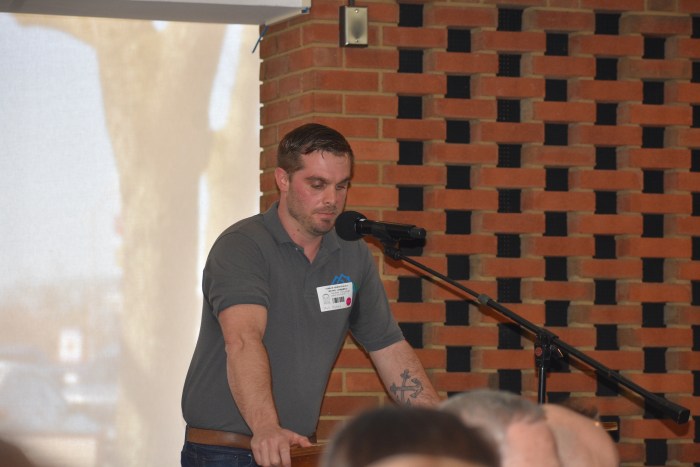 Michael Cannamela, a veteran business owner, said that he submitted a bid for the town's grounds and maintenance contract.