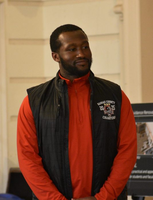 Sewanhaka’s varsity boys’ soccer coach, Ahkeel Rodney, was named the 2025 High School Coach of the Year by the Black Soccer Coaches Leadership Team.