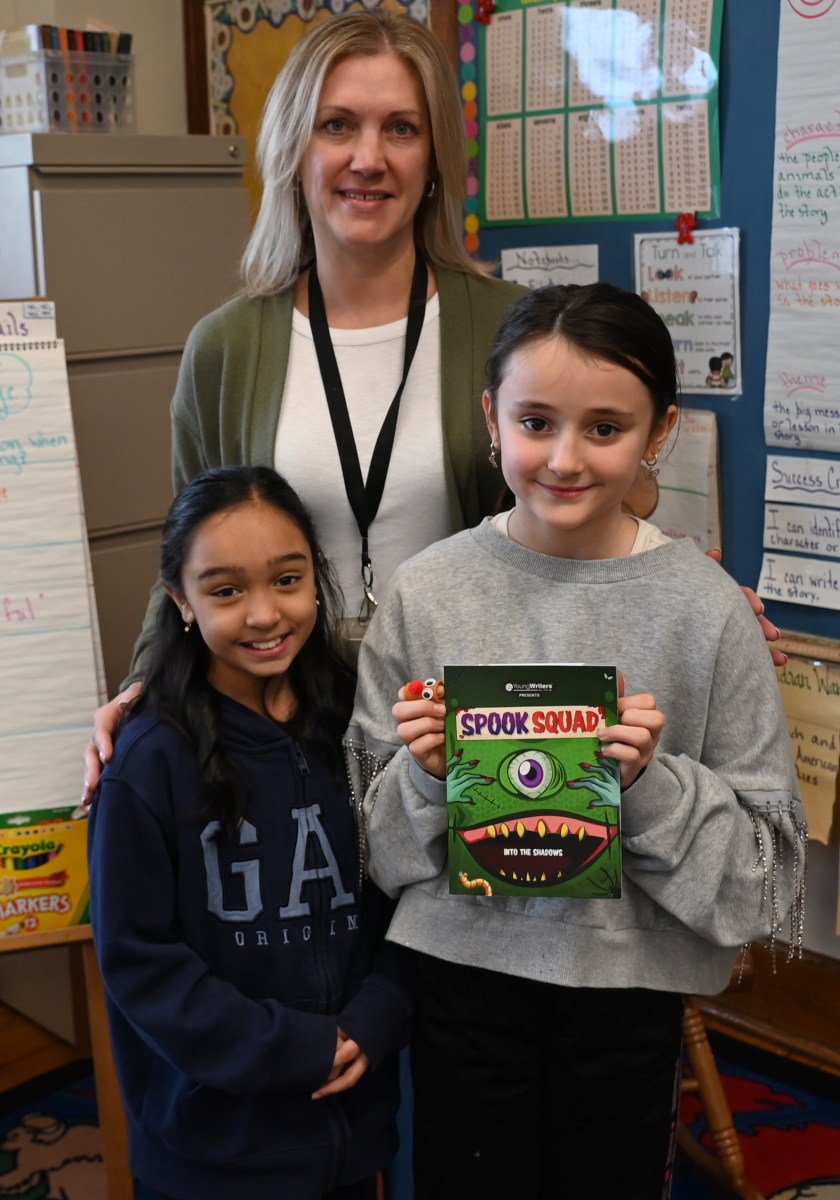 Hicksville students published in anthology series