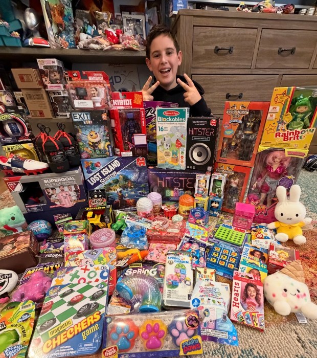 Myles Gordon is a 12-year-old toy influencer giving back to those in need.